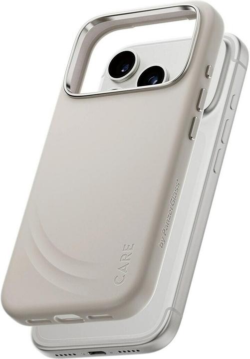Actual product image PanzerGlass CARE by Feature FLOW Case Vanilla w. MagSafe iPhone 17 Pro (Apple iPhone 17 Pro)