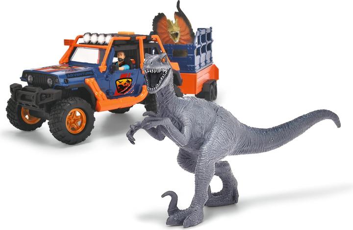 Immagine prodotto Dickie Set gioco Dino Jeep con rimorchio