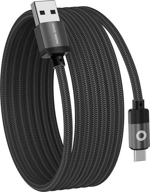 Image du produit Mobile Origin Câble original breveté magnétique USB-A vers USB-C - 1m - Noir (1 m, USB 2.0)