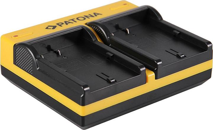 Immagine prodotto Patona Caricabatterie doppio per Canon BP-511 EOS 650 10D 20D 20Da 300D 300D 40D CMV500 D30 incl. Micro-USB (Caricabatterie per fotocamere)