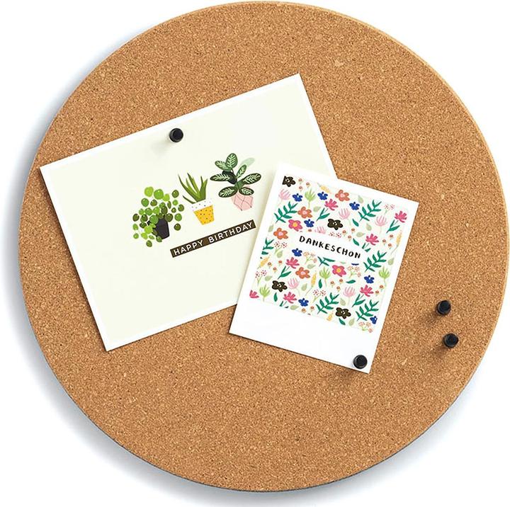 Actual product image Zeller Present Pinboard (Bulletin board, Ø 30 cm)