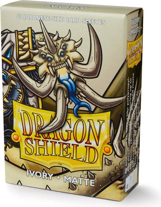 Actual product image Arcane Tinman Japanese Size Matte Sleeves Ivory (60 sleeves)
