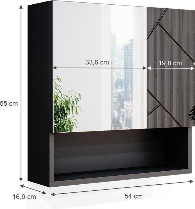 Produktbild Vicco Irma (54 x 16.90 x 55 cm)