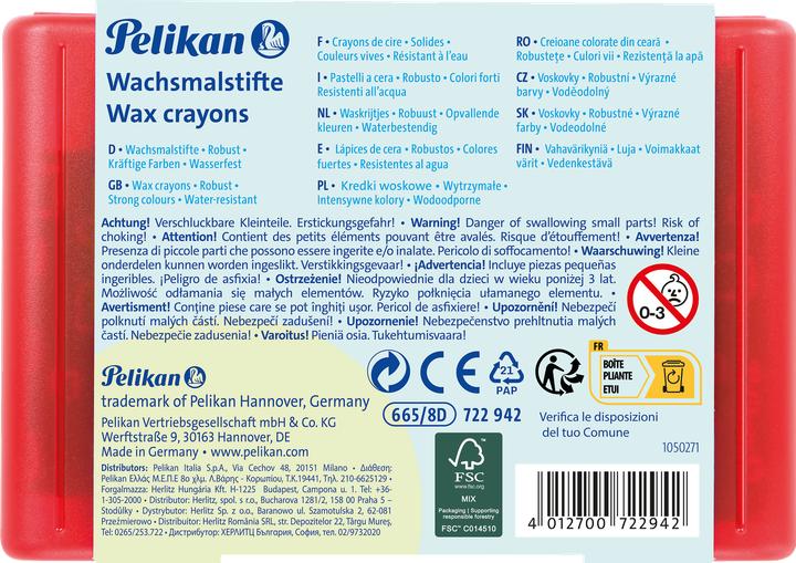 Produktbild Pelikan Wachsmaler - Kunststoffetui (8x)