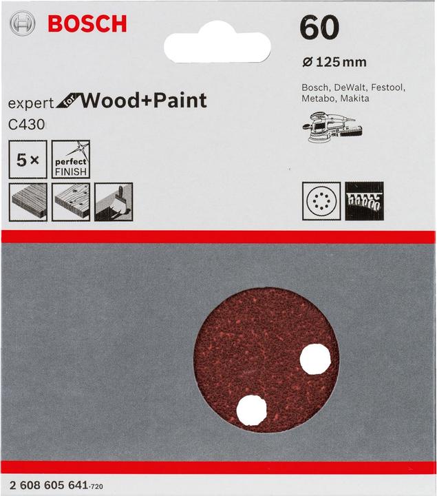 Actual product image Bosch Professional Zubehör Expert for Wood and Paint (60)