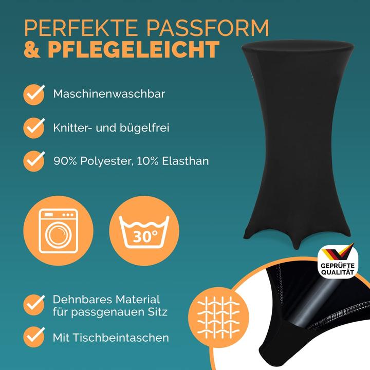 Actual product image Casaria Bar table with cover