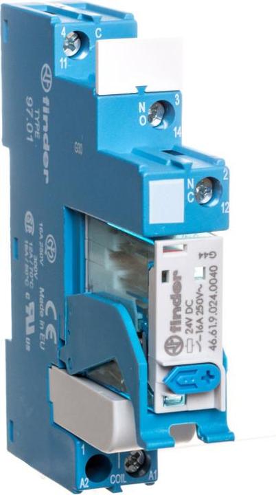 Image du produit Finder Relais d'interface série 4C 16A 24V DC (4C.01.9.024.0050SPA)