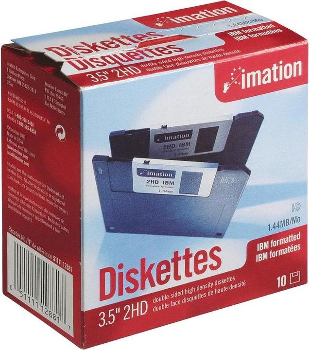 Actual product image Imation Floppy disks (0.00 GB)