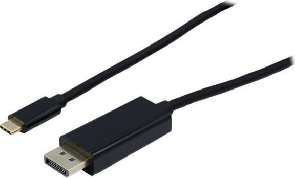 Actual product image Exertis Connect USB Type C to Displayport 1.4 8K Adapter Cable, 2.0 m (2 m)