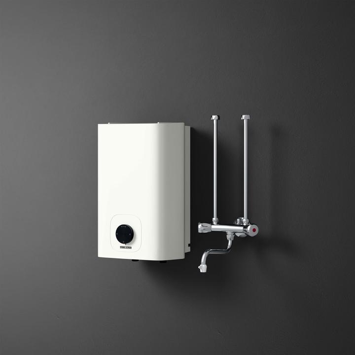Actual product image Stiebel Eltron OFP 5 Trend with two-handle wall fitting VL and plug, over-counter boiler 5 litres low pressure, 2