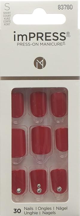 Produktbild KISS Kunstnägel-Set Kill Heals 30 Stück (Kunstnägel, Rot)