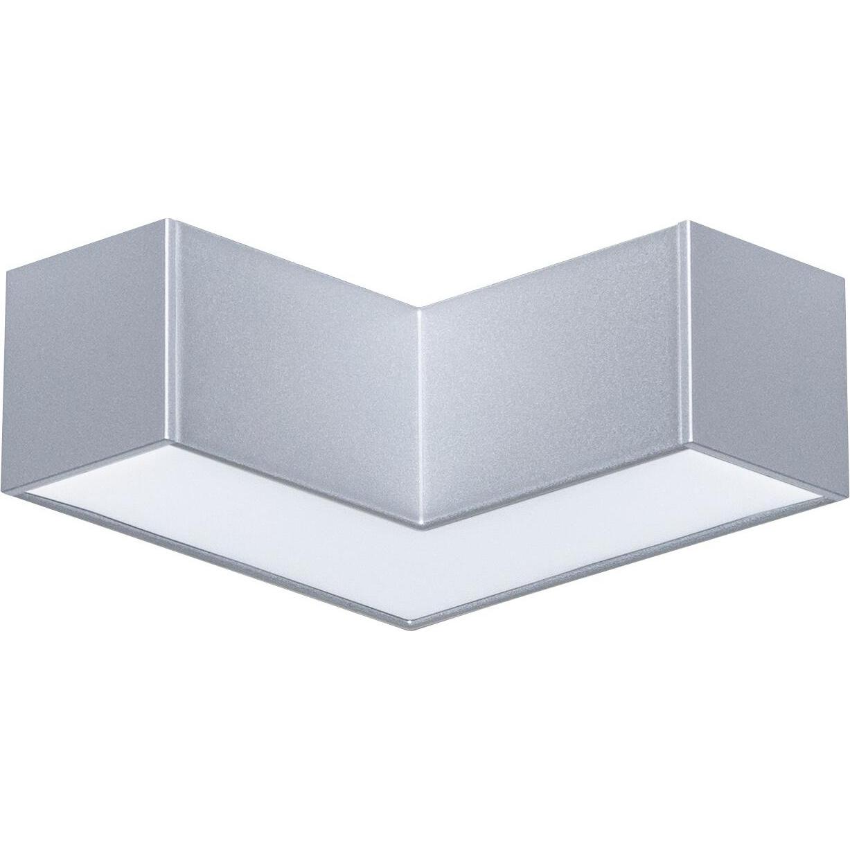 Paulmann, Wandleuchte + Deckenleuchte, Lichtkanalsystem Linion Lichtkanal Ecke (350 lm)