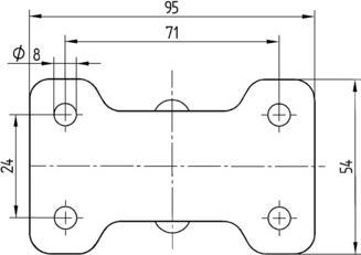 Immagine prodotto Tente Ruote fisse