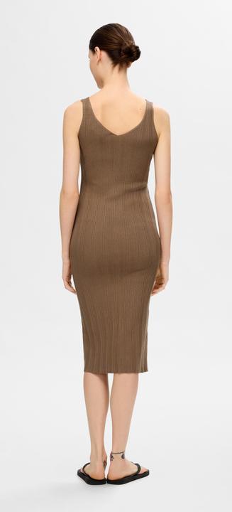 Actual product image Selected Knitted midi dress (L)
