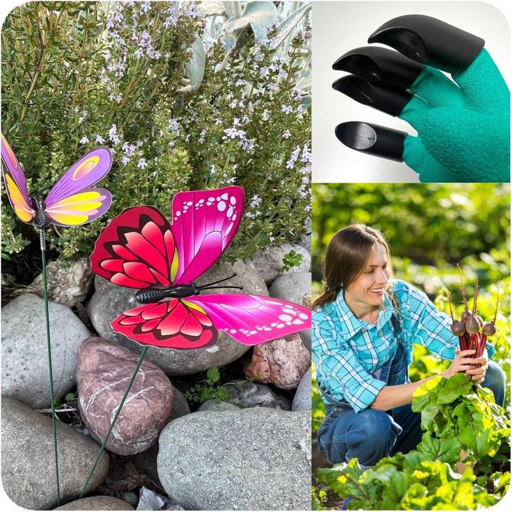 Actual product image Hermex Garden tool set 41-piece with bag Garden care Garden tools