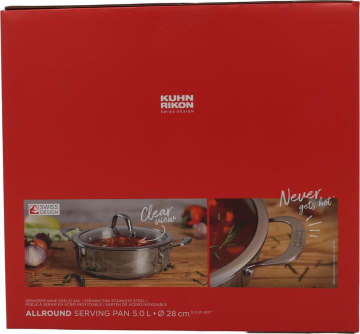 Produktbild Kuhn Rikon Allround (28 cm, Bräter + Schmortopf, Edelstahl)
