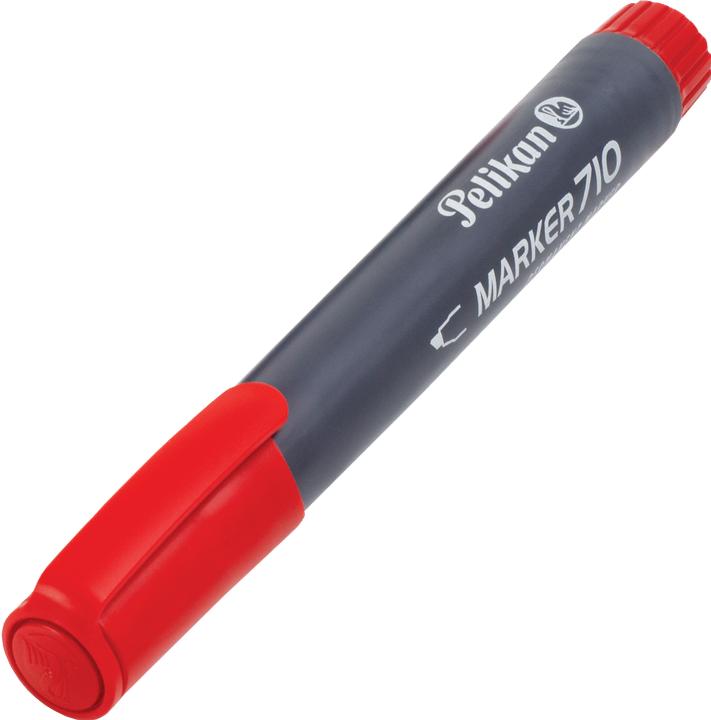 Actual product image Pelikan Permanent marker 710, wedge tip, red (1 x)