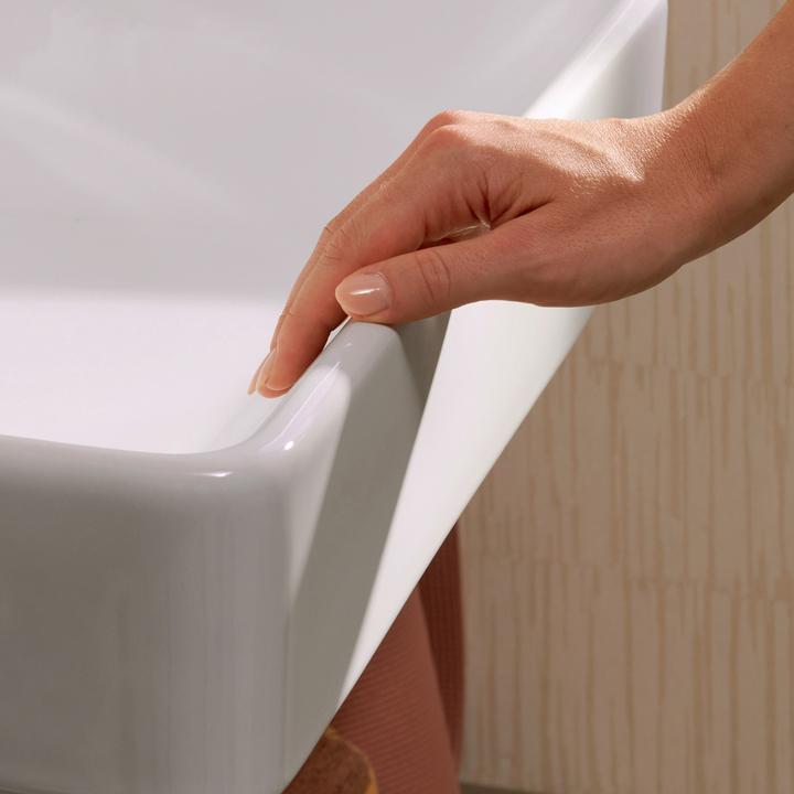 Produktbild hansgrohe Xanuia Q Waschtisch, mit Hahnloch, ohne Überlauf, 700x480mm, SmartClean, weiss