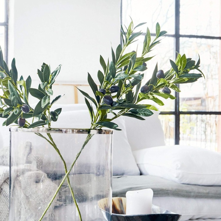 Produktbild Loberon Deko-olivenzweig 2er Set Olives (86 cm)