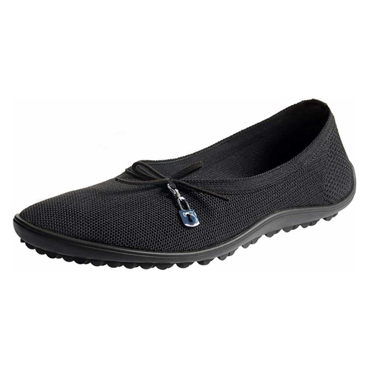 Leguano, Damen, Ballerinas, Ballerinas, Schwarz, (38)