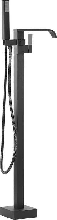 Actual product image Beliani Bath mixer free-standing matt black NIAGARA