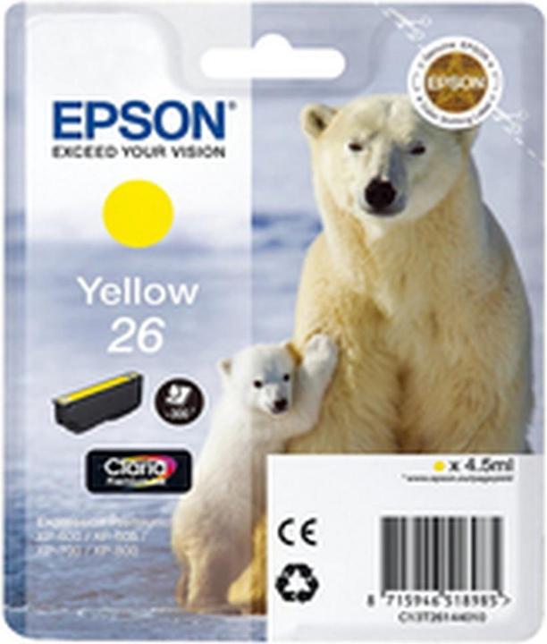 Produktbild Epson 26 Claria Premium (Y)