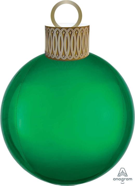Immagine prodotto Amscan Pallone di Natale Orbz Verde - Vuoto per riempire l'aria