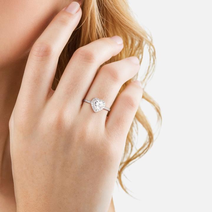 Produktbild Trilani Damen Ring Herz Sterling Silber - 36068 (54)