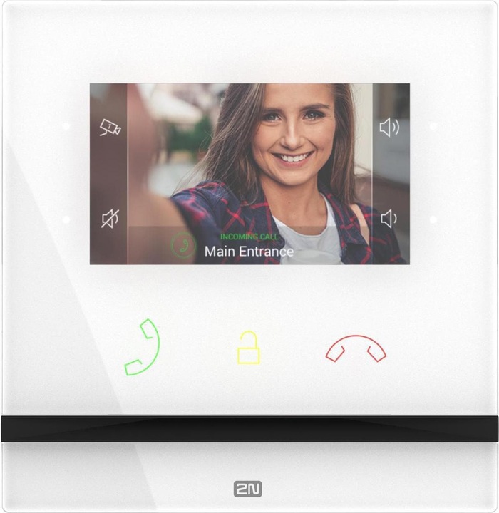 Image du produit 2N IndoorCompact Blanc (Filaire, Ethernet)
