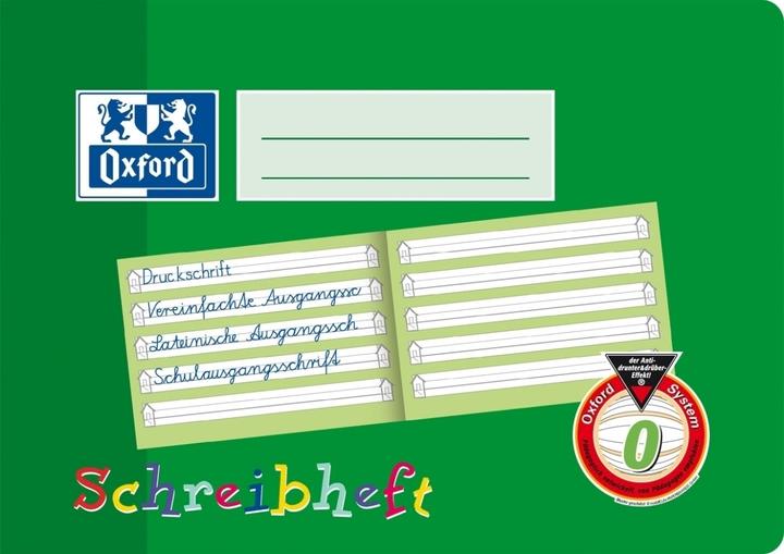 Image du produit Oxford Cahier d'écriture A5 horizontal (A5, À rayures, Couverture souple)