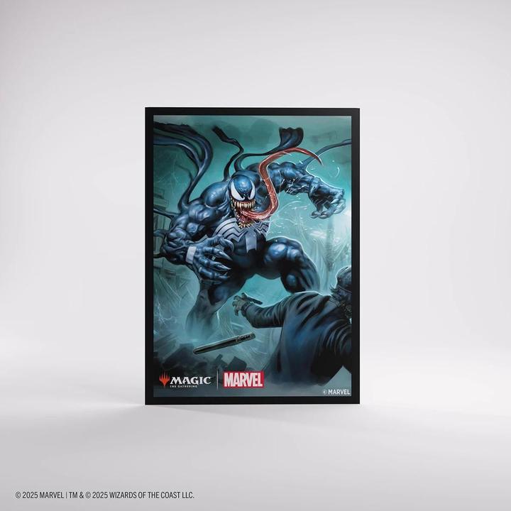 Produktbild Gamegenic Magic The Gathering Marvels Spider-Man Premium Art Sleeves - Venom (Einzelartike