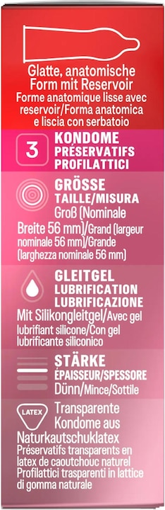 Produktbild Durex Gefühlsecht Classic (3 Stk.)
