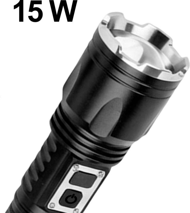 Produktbild Avizar LED Taschenlampe 15W mit 3 Modi (6 cm)