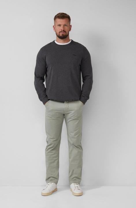 Produktbild s.Oliver Strickpullover Baumwollpullover mit Logo-Stickerei (XXL)