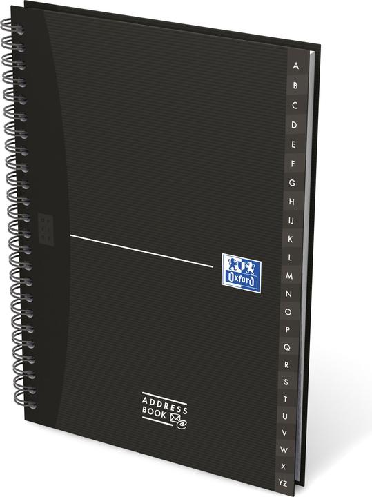 Actual product image Oxford table of addresses (A5, Lined)