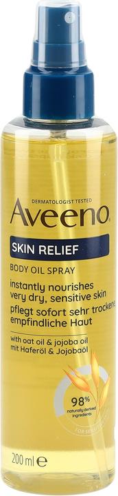 Actual product image Aveeno Skin Relief Body Oil Spray (Body oil, 200 ml)
