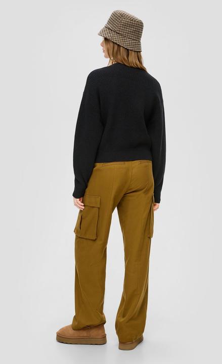 Actual product image S.Oliver Strickpullover Strickpullover aus Viskosemix (XXL)