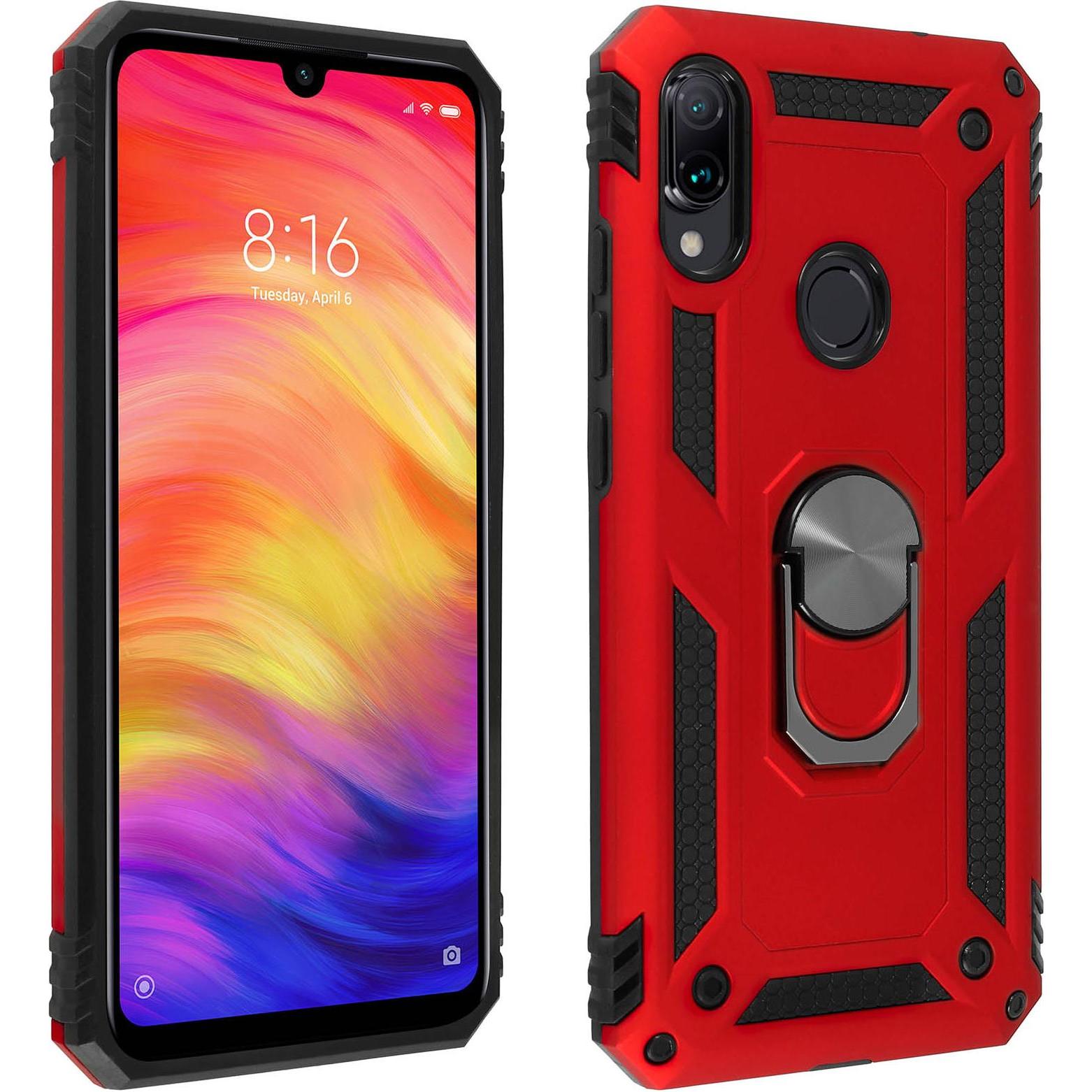 Avizar Kosto Series (Xiaomi Redmi Note 7), Smartphone Hülle, Rot