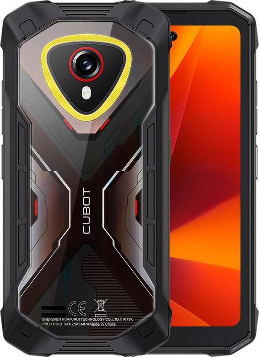 Cubot Smartphone CUBKKMINI4128GREY Schwarz (128 GB, Black, 4.70", Dual SIM)