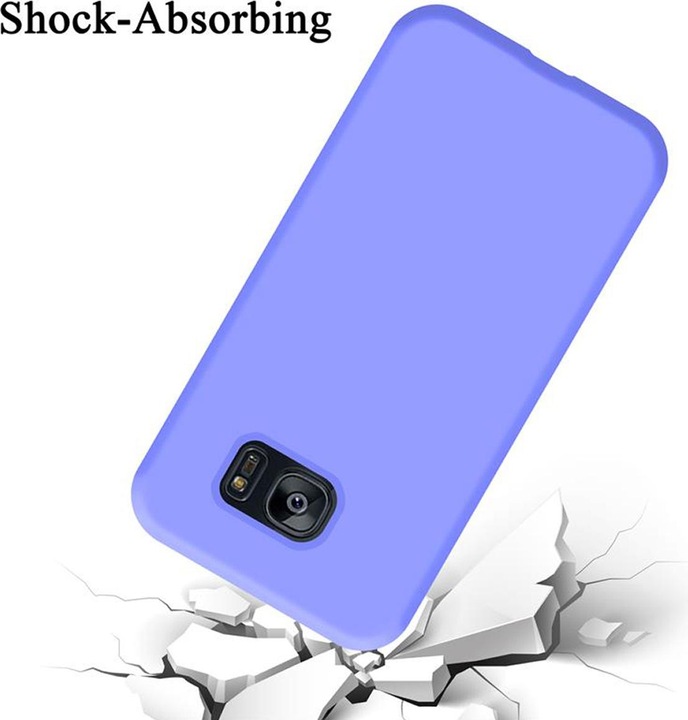 Produktbild Cadorabo TPU Liquid Silicone Case Cover (Samsung Galaxy S7 Edge)