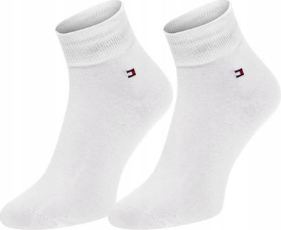 Actual product image Tommy Hilfiger Mix men's socks foot socks 2p white/black 39-42 (pack of 2, 39 - 42)