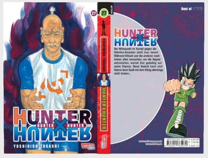 Produktbild Hunter X Hunter, Band 27 (Deutsch, Yoshihiro Togashi, 2011)