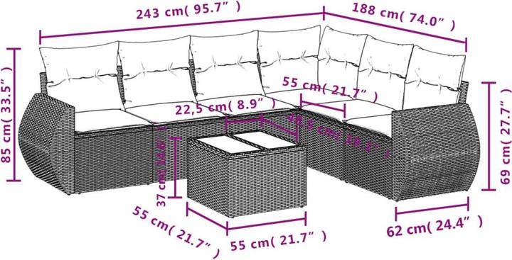Immagine prodotto vidaXL Bellamy