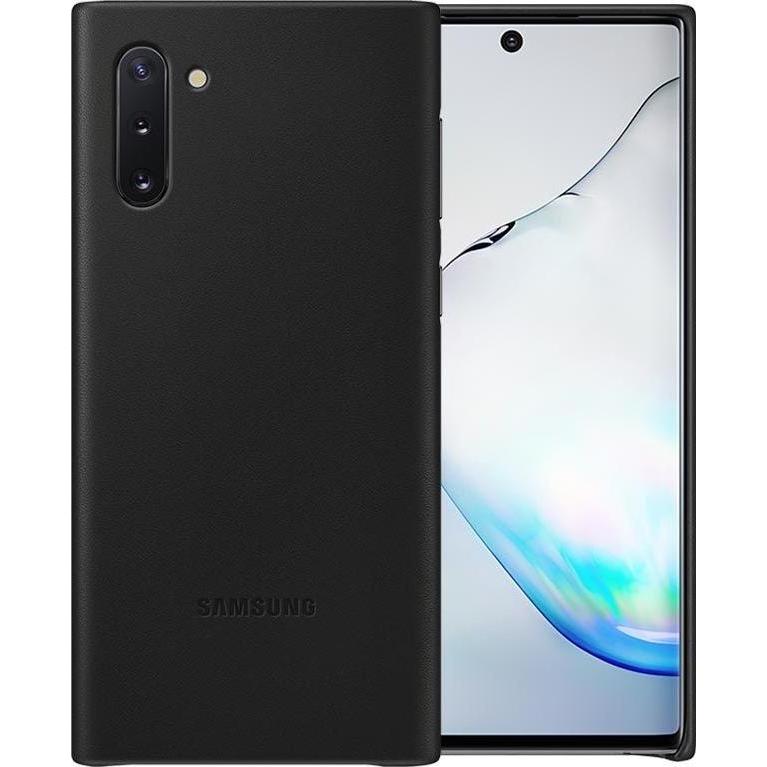 Thumbnail - Samsung Leather Cover (Samsung Galaxy Note 10), Smartphone Hülle, Schwarz
