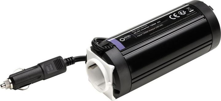 Actual product image RND DC/AC-Wechselrichter 20... 30V 150W Steckdose Typ F (CEE 7/3) mit Schutzkontakt / USB A-Buchse