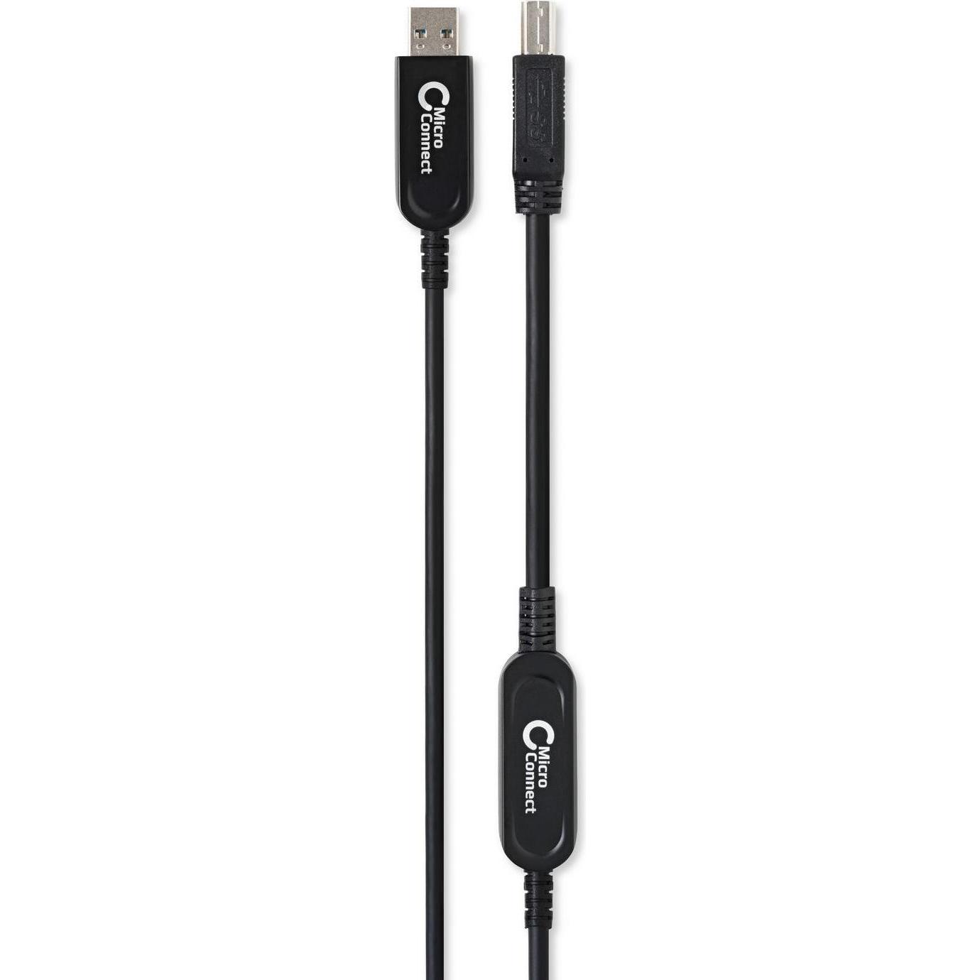 Thumbnail - MicroConnect Premium Optic USB cable 3.0 (10 m, USB 3.2 Gen 2), USB Kabel
