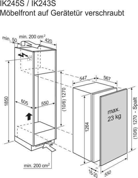 Actual product image Electrolux IK245SL (214 l)