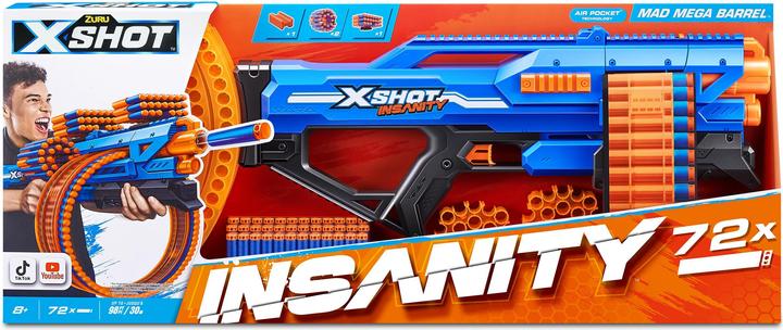 Actual product image Xshot - Insanity Mad Mega Barrel Blaster
