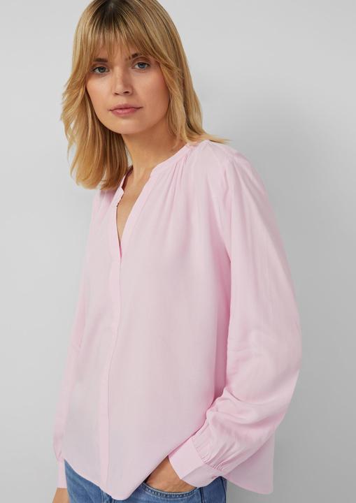 Immagine prodotto s.Oliver Bluse Weiche Viskose-Bluse mit Raffung (46)