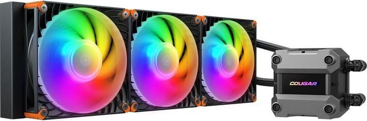 Produktbild Cougar CPU Wasserkühlung Poseidon Ultra 360, ARGB, Schwarz